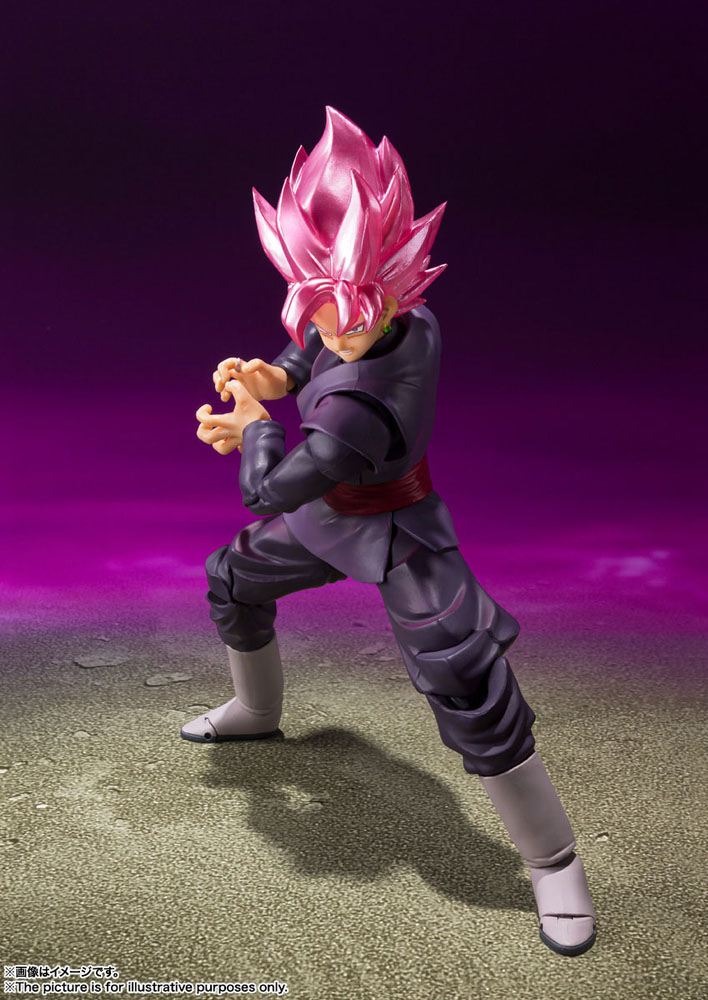 Dragon Ball Super S.H. Figuarts Actionfigur Goku Black - Super Saiyan Rose 14 cm