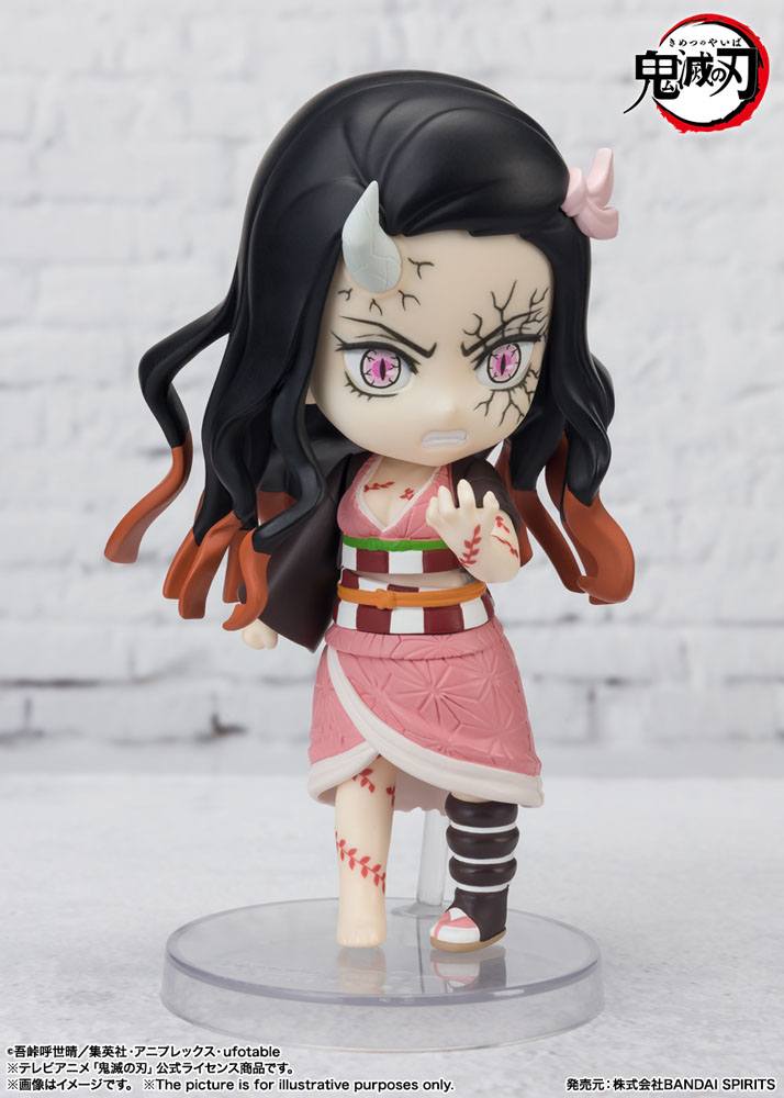 Demon Slayer: Kimetsu no Yaiba Figuarts mini Actionfigur Nezuko Kamado Demon Form Advancing Ver. 9 cm