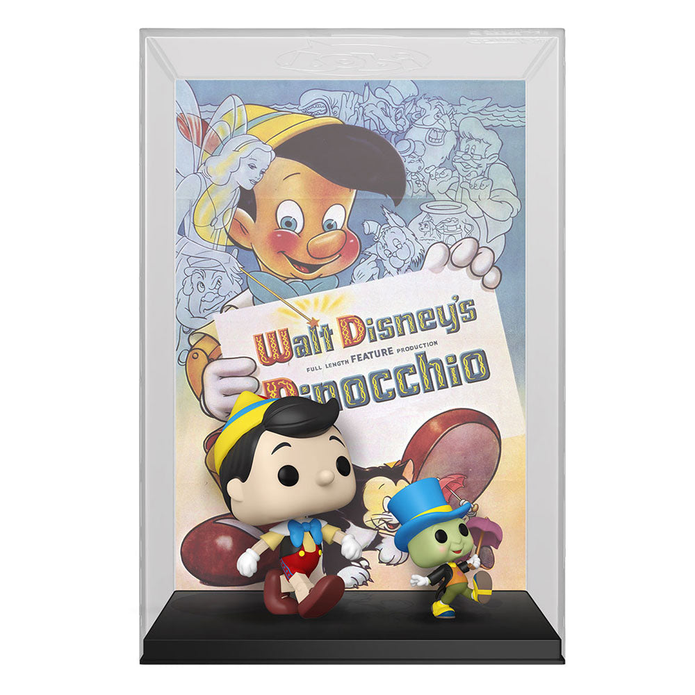 Disney's 100th Anniversary POP! Movie Poster & Figur Pinocchio 9 cm