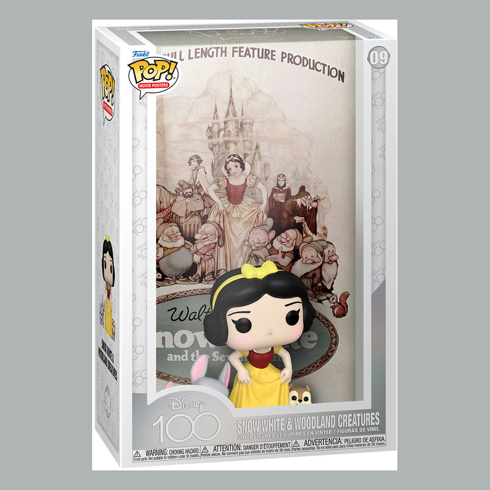 Disney's 100th Anniversary POP! Movie Poster & Figur Snow White 9 cm