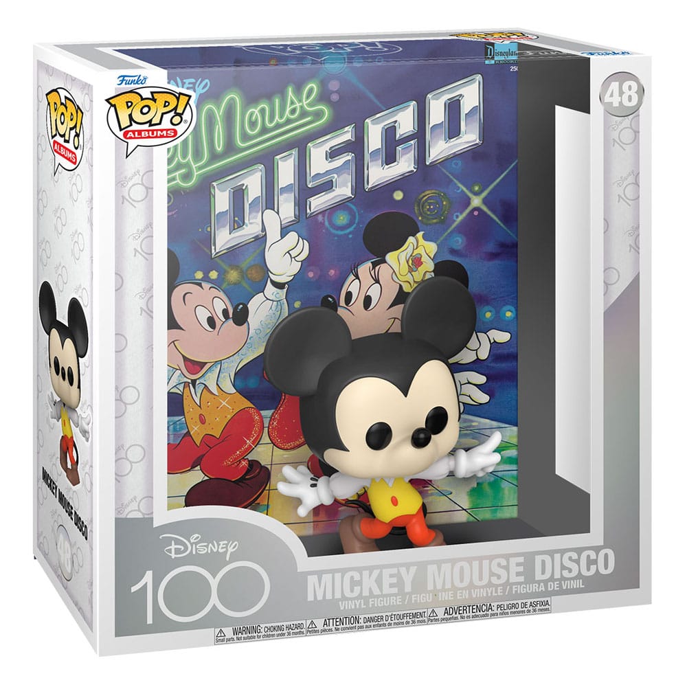 Disney POP! Albums Vinyl Figur Mickey Mouse Disco 9 cm