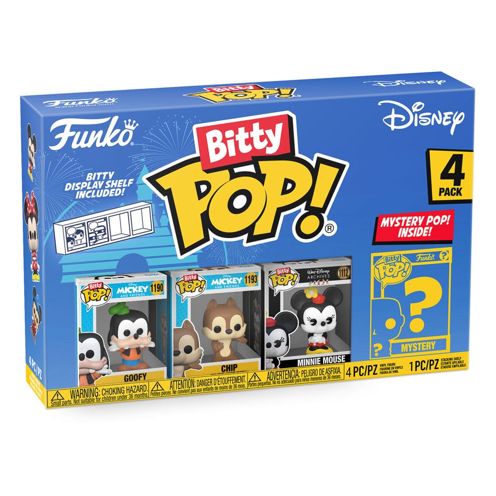 Disney Bitty POP! Vinyl Figuren 4er-Pack Goofy 2,5 cm