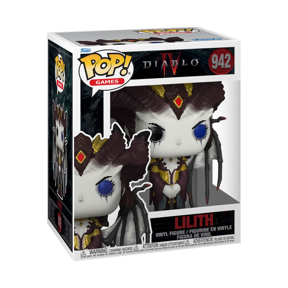 Diablo 4 Oversized POP! Games Vinyl Figur Lilith 15 cm