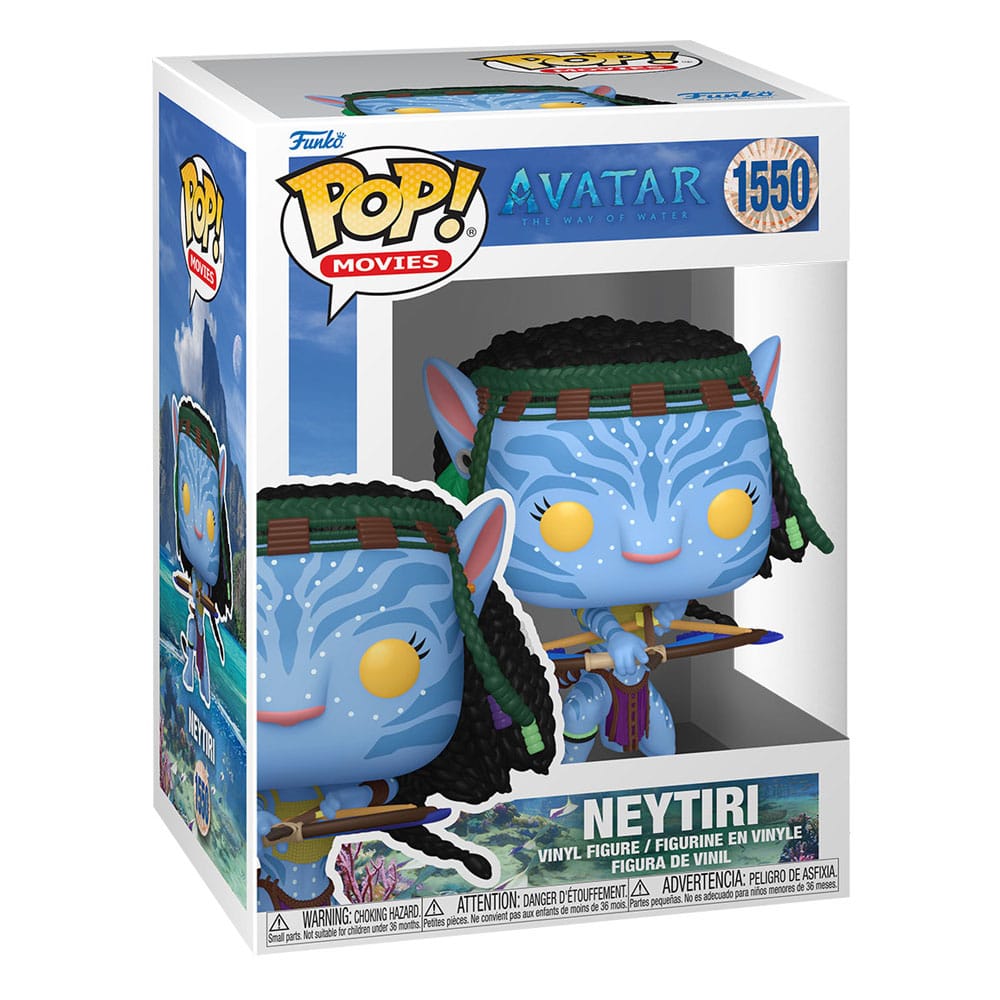 Avatar: The Way of Water POP! Movies Vinyl Figur Neytiri (Battle) 9 cm