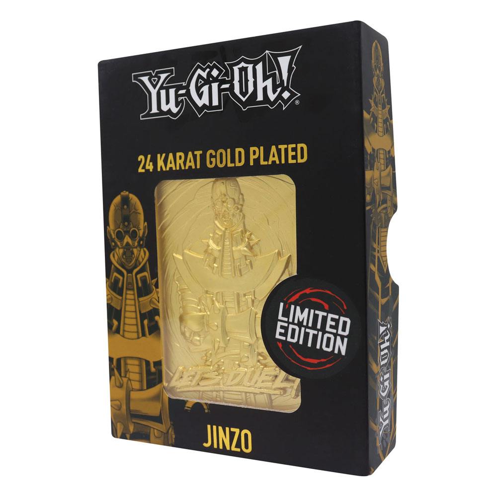 Yu-Gi-Oh! Metallbarren Jinzo Limited Edition (vergoldet)