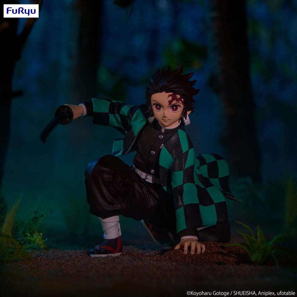 Demon Slayer: Kimetsu no Yaiba Noodle Stopper PVC Statue Kamado Tanjiro 13 cm