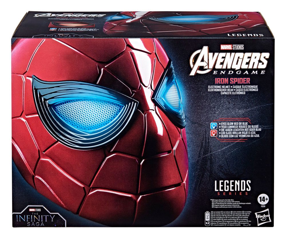 Avengers: Endgame Marvel Legends Series Elektronischer Helm Iron Spider