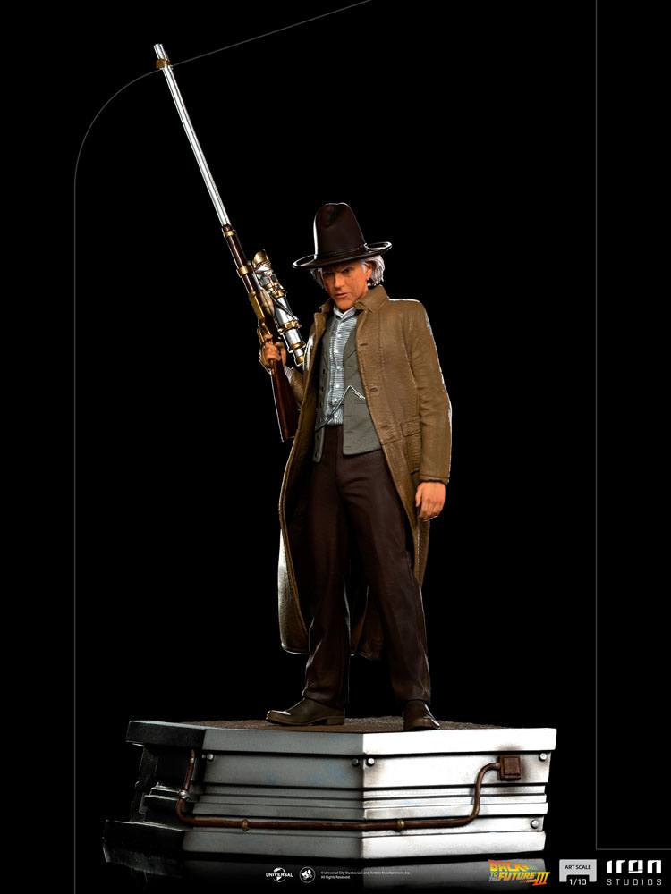 Zurück in die Zukunft III Art Scale Statue 1/10 Doc Brown 32 cm