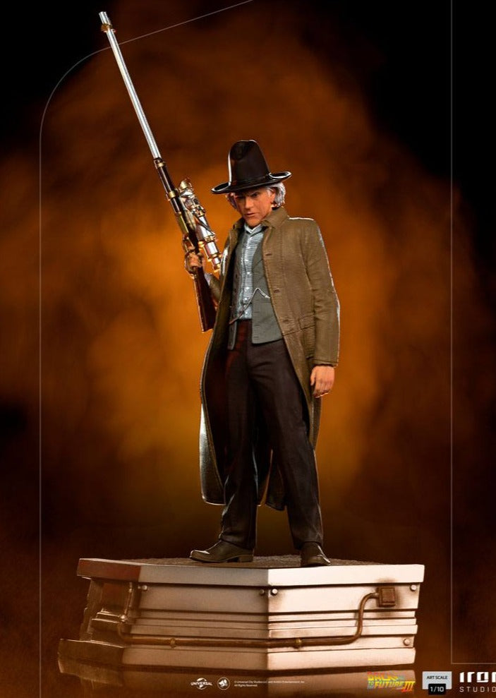 Zurück in die Zukunft III Art Scale Statue 1/10 Doc Brown 32 cm