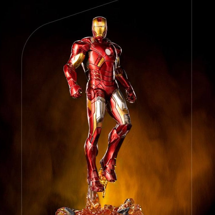 The Infinity Saga BDS Art Scale Statue 1/10 Iron Man Battle of NY 28 cm