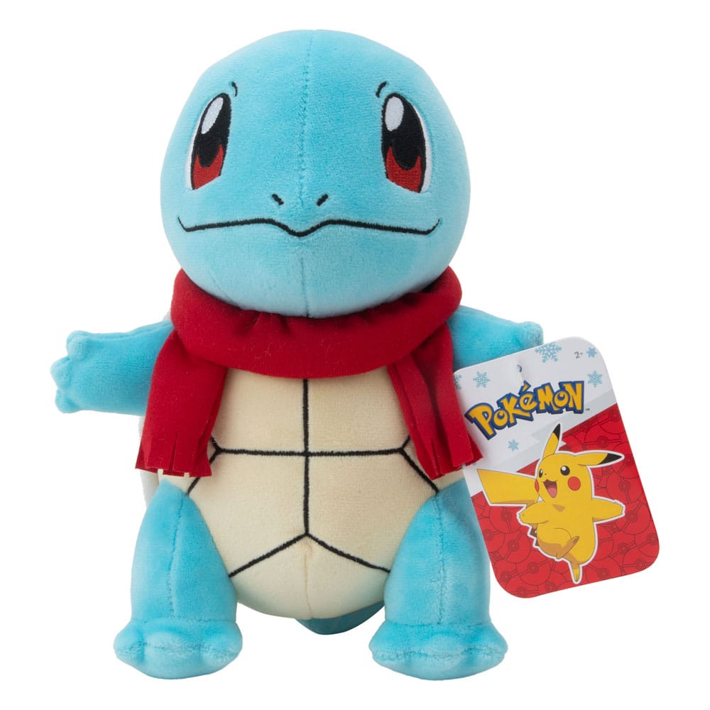 Pokémon Plüschfigur Winter Shiggy mit Schal 20 cm