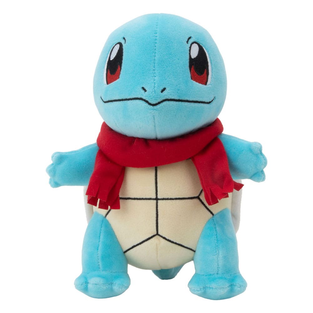 Pokémon Plüschfigur Winter Shiggy mit Schal 20 cm