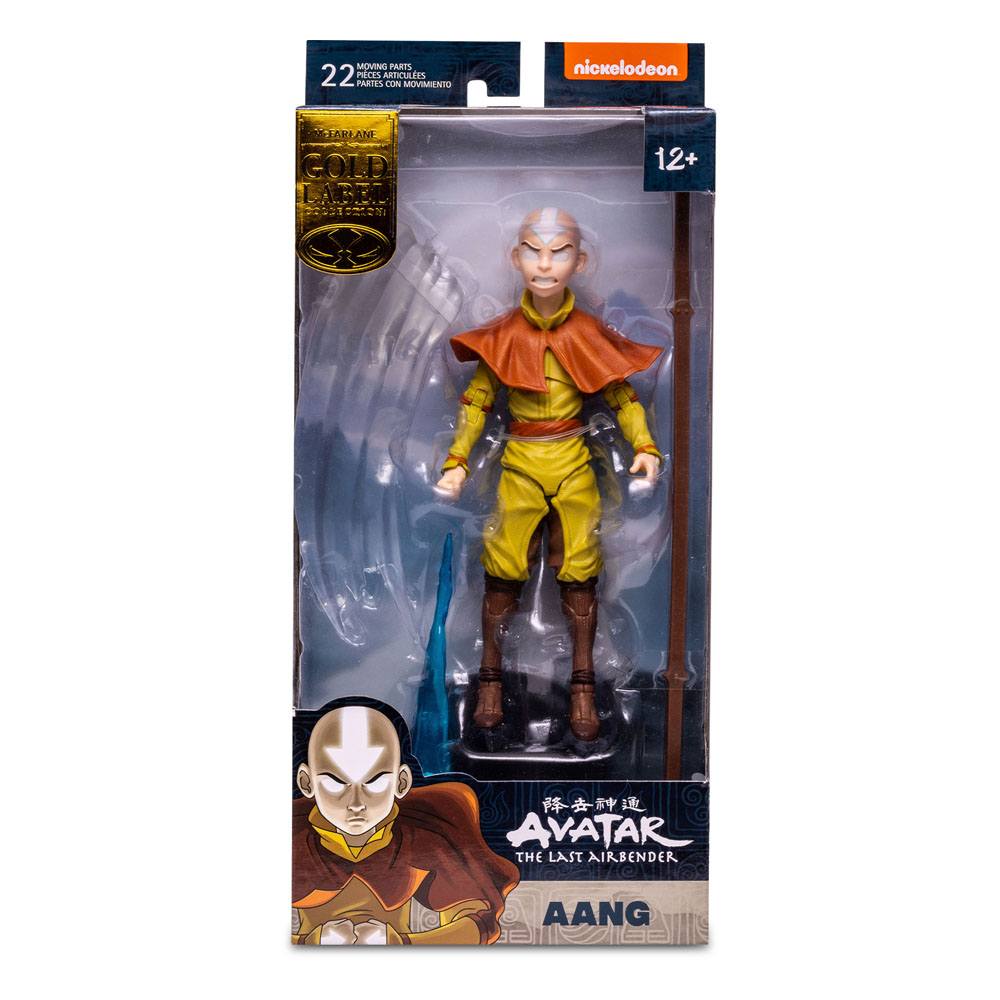 Avatar - Der Herr der Elemente Actionfigur Aang Avatar State (Gold Label) 18 cm