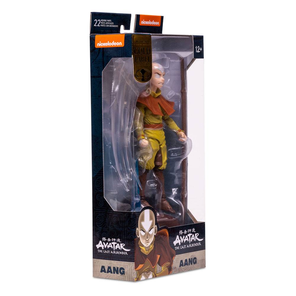 Avatar - Der Herr der Elemente Actionfigur Aang Avatar State (Gold Label) 18 cm