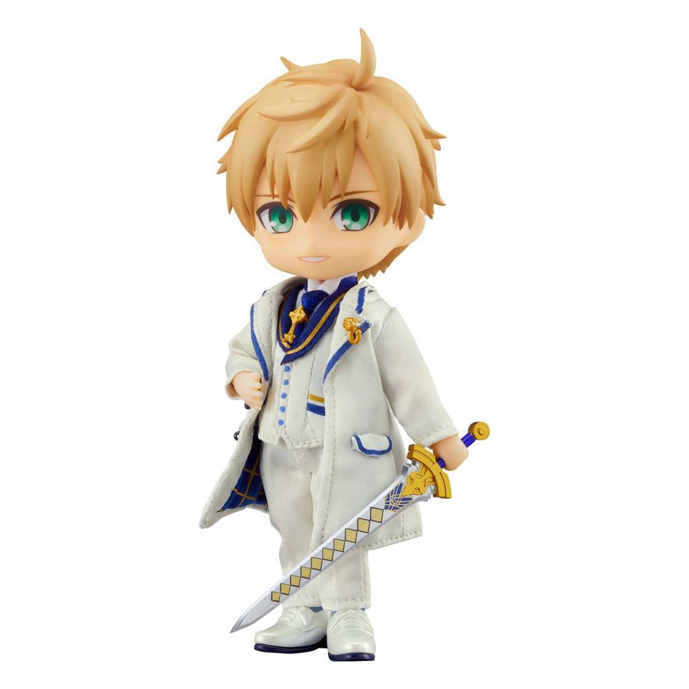 Fate/Grand Order Nendoroid Doll Actionfigur Saber/Arthur Pendragon (Prototype): Costume Dress White Rose Ver. 14 cm